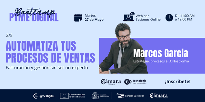 Automatiza tus procesos de ventas, facturación y gestión sin ser un experto