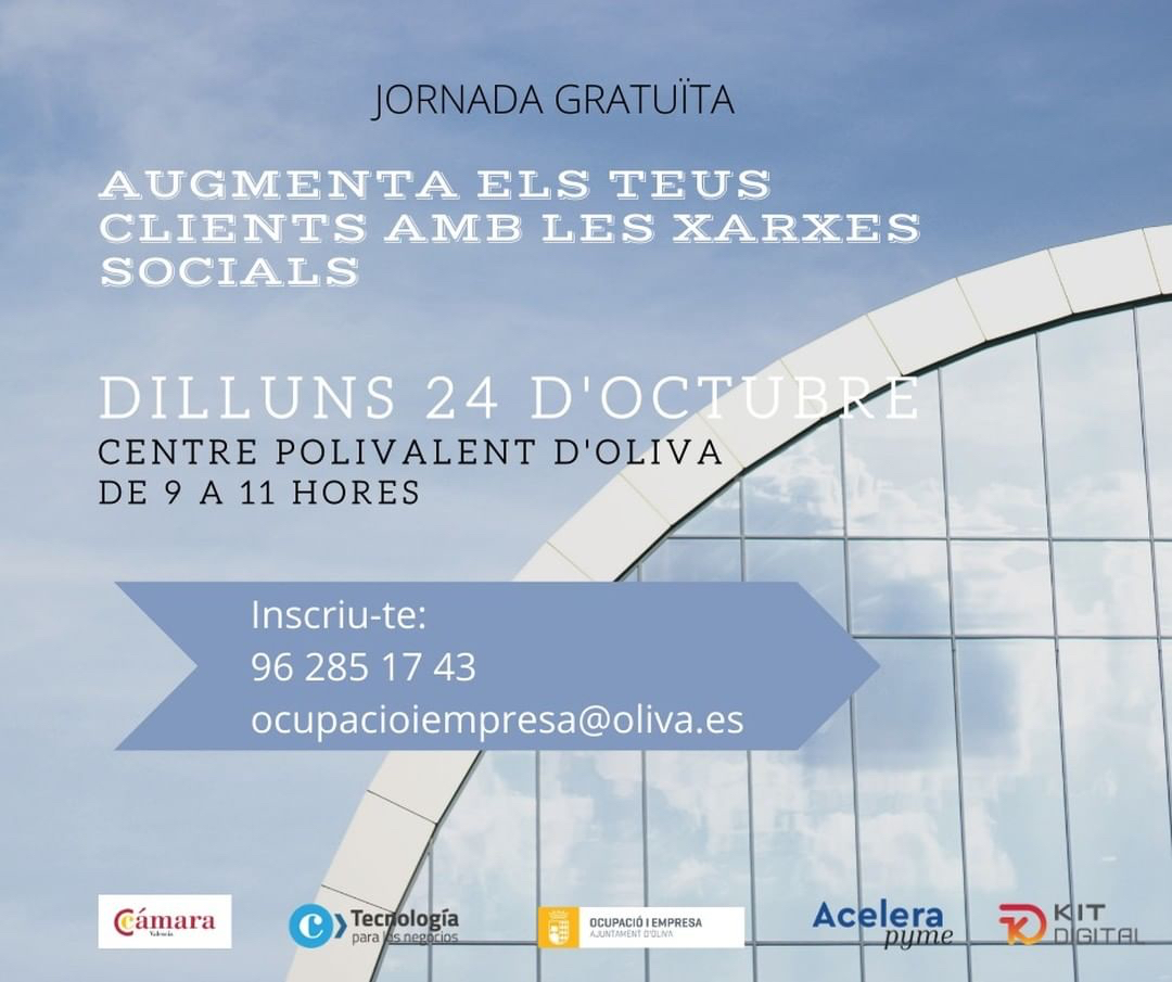 Taller de Redes Sociales para Empresas – Centre Polivalent D’Oliva