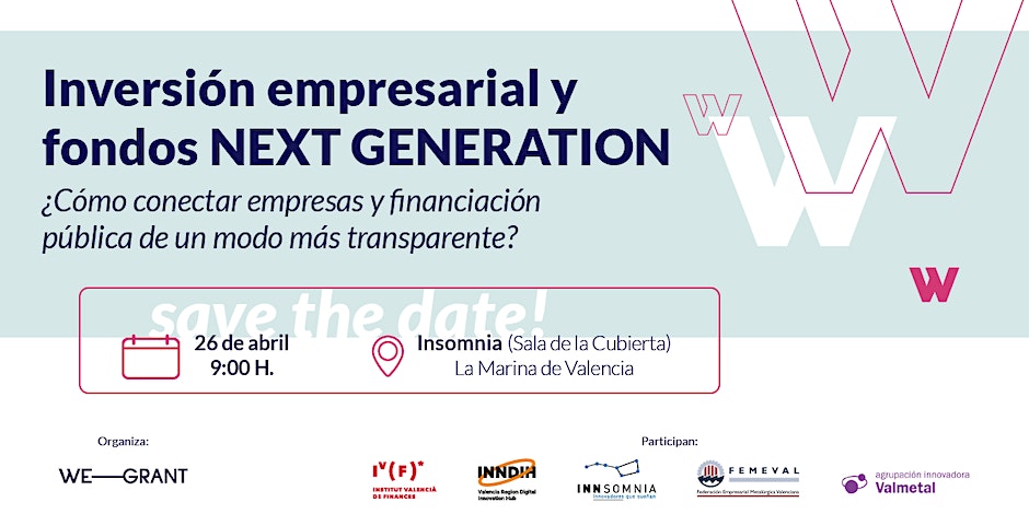 Inversión empresarial y fondos NEXTGENERATION