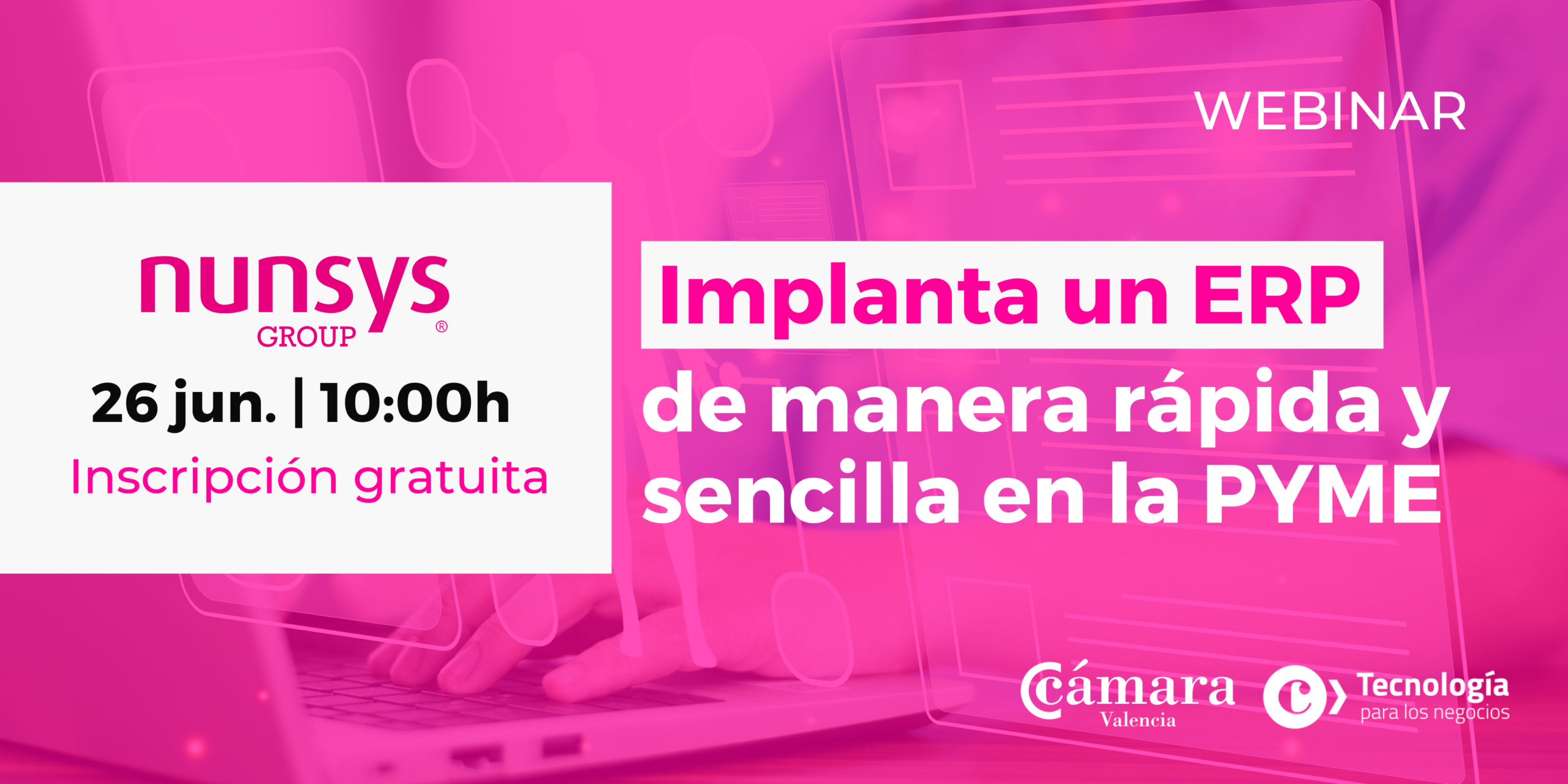 Implanta un ERP de manera rápida y sencilla en la PYME