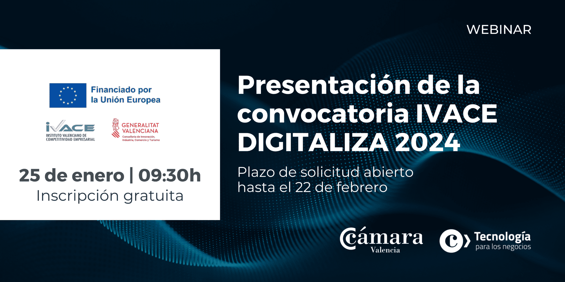 Presentación de la convocatoria IVACE DIGITALIZA 2024