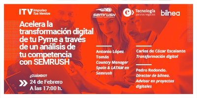 Claves para la competitividad Digital de las PYMES’ con SemRush