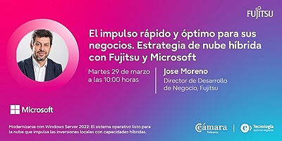 El impulso rápido y óptimo para su negocio. Estrategia de nube híbrida con Fujitsu y Microsoft